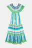FRIDA AQUA VESTIDO LARGO