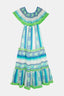FRIDA AQUA VESTIDO LARGO