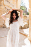SICILY WHITE LONG DRESS