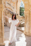 SICILY WHITE LONG DRESS